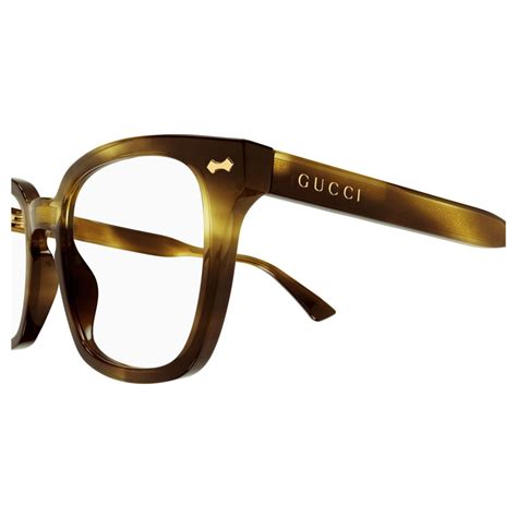 gucci gg0191oa|gucci gg0184o unisex eyeglasses havana.